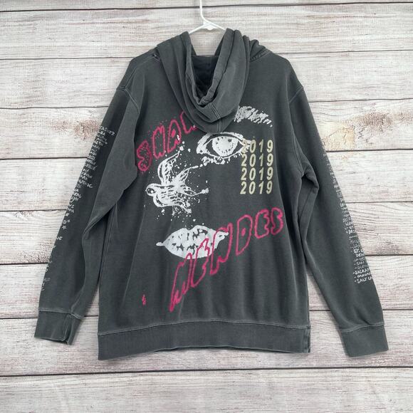 Shawn Mendes 2019 Tour Hoodie Sweatshirt Adult Size Large Gray - Picture 1 of 11